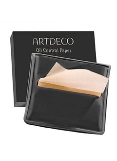 ARTDECO ARTDECO Oil Control Paper - Oil-Absorbing Blotting Paper - Gives Your Complexion a Matte Finish - Refill Pack with 100 Sheets - For Makeup - For Oily Skin - Easy Take Out Design - Face Wash - 100pcs  - Image 1