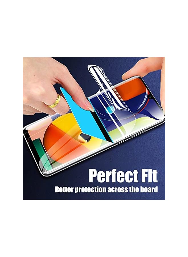 erorex Lukione Galaxy S10 Screen Protector Compatible With Samsung Galaxy S10 Screen Protector（Hydraulic Film）Soft Film Anti-Scratch Hd No-Bubbles (Galaxy S10) - Image 5