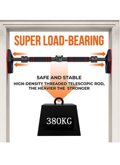Arabest Horizontal Bar Household Indoor Fitness Equipment Pull-up Device, Sports Home No Punching Hanging Ring Door Single Rod  - Image 5