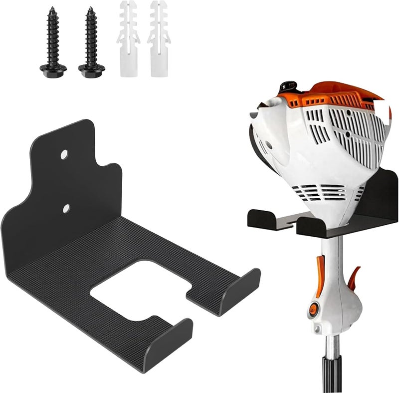 RO6G Garage Organizer Trimmer Rack - Weed Eater Hanger For Garage Wall Mount, Hedge Trimmer Hanger, Also Suitable For Most Power Tool Hangers Garage Wall, Garden Tools - Image 1