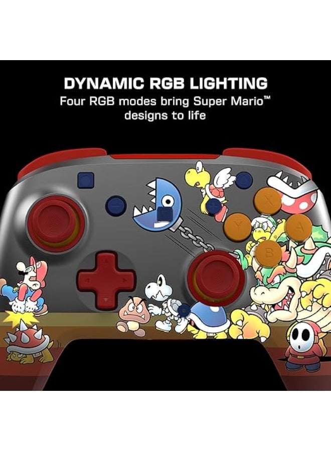 Turtle Beach Rematch Wireless RGB Gaming Controller for Nintendo Switch 2 (Koopa Troop) - Image 5