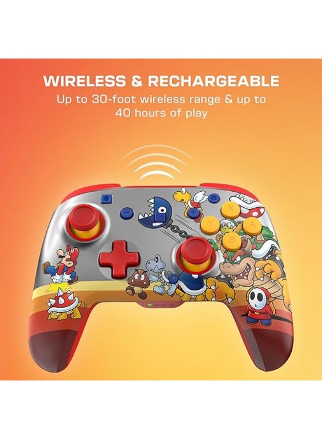 Turtle Beach Rematch Wireless RGB Gaming Controller for Nintendo Switch 2 (Koopa Troop) - Image 4