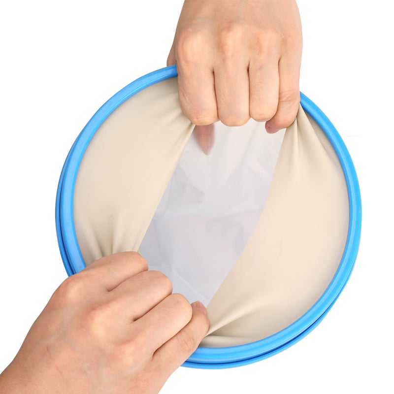 Blue PP Circle Adult Bathing Protective Sleeve SL H2104 36cm(palm ) - Image 3