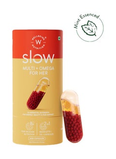 Slow Multi Omega For Her Multivitamin Capsule For Women 60 Capsules