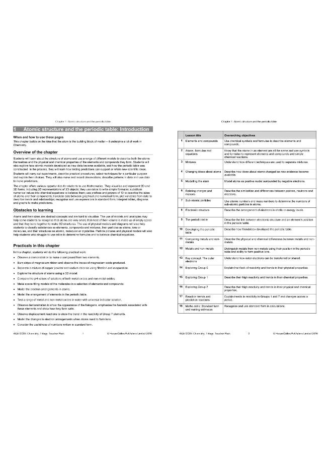 Collins GCSE Science - Aqa GCSE (9-1) Combined Science Trilogy: Teacher Pack  - Image 3