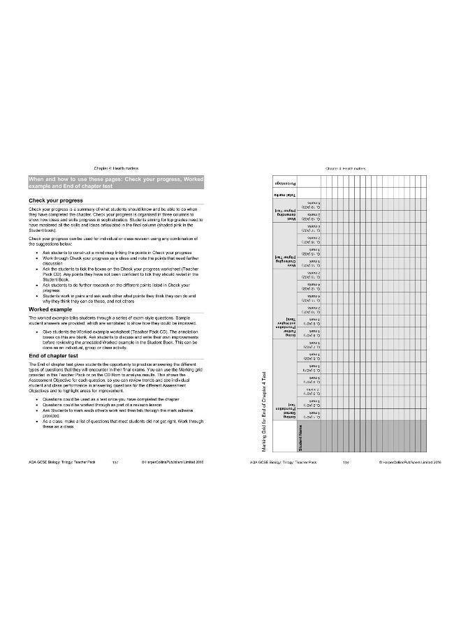 Collins GCSE Science - Aqa GCSE (9-1) Combined Science Trilogy: Teacher Pack  - Image 4