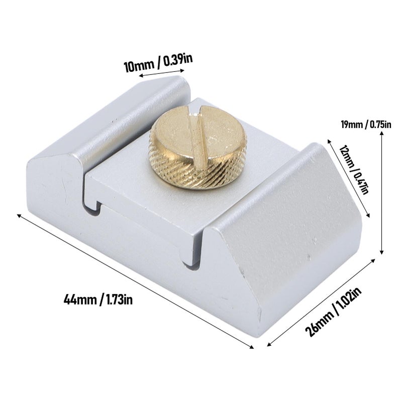 Aluminum Alloy Trapezoid Sanding Block Holder with 80 Grit 6m x 25mm Sandpaper Roll - Image 5