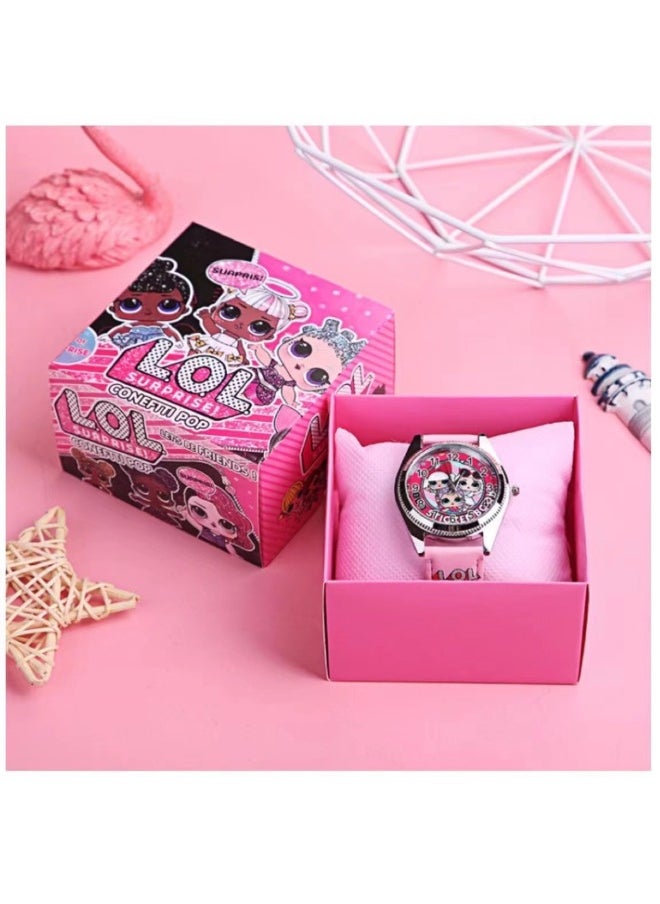 Cartoon Watch Boxed Spider Avengers Children's Watch Gift Box Elementary School Students' Birthday Exquisite Gift Box Electronic Watch-Color:Doraemon-Specifications:Box  - Image 4