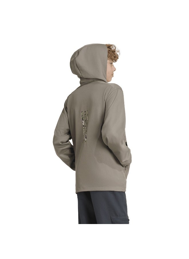 Adidas adidas J Dy Lk Tt Brown Training Jackets 7-8Y  - Image 4