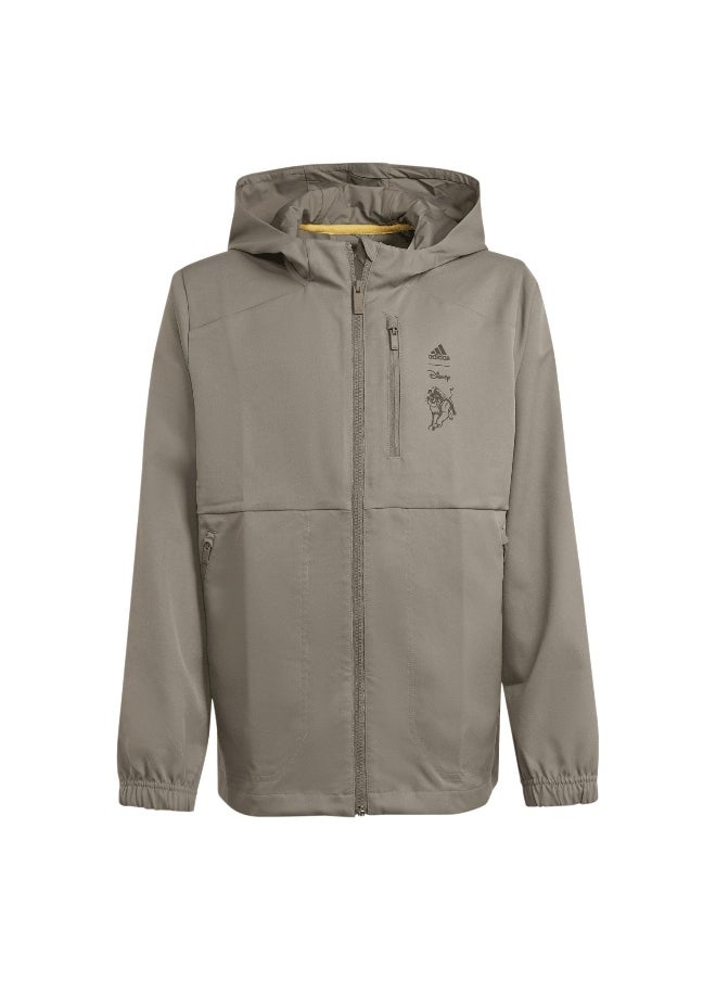 Adidas adidas J Dy Lk Tt Brown Training Jackets 7-8Y  - Image 1