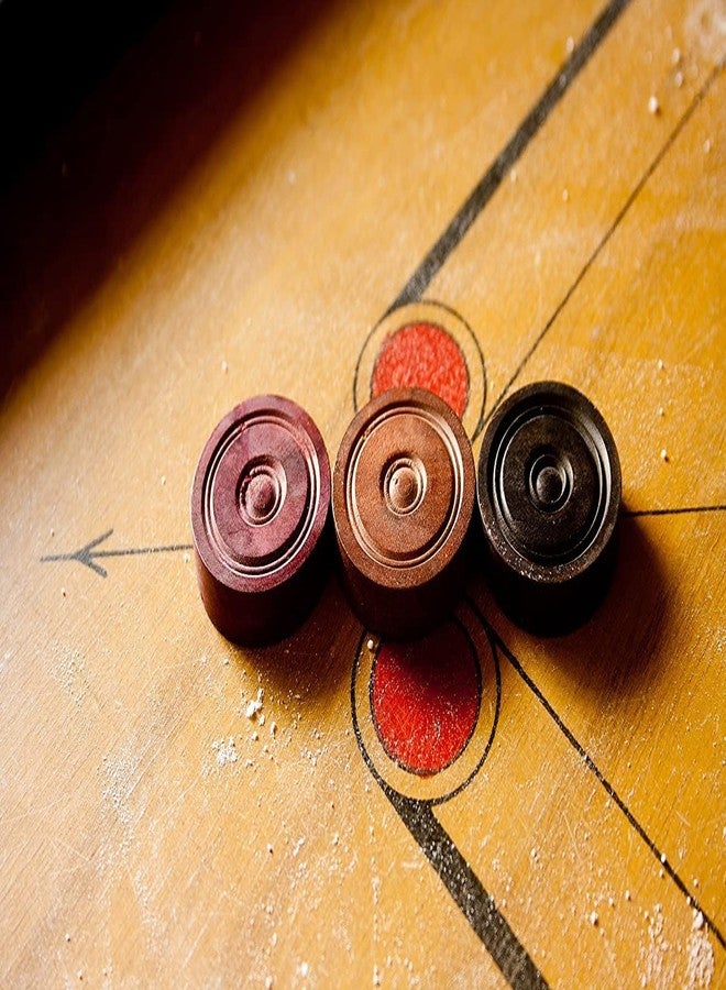 GLS Super Champion Wooden Carrom Coins with Striker for All Age Group,Multicolor - Image 3