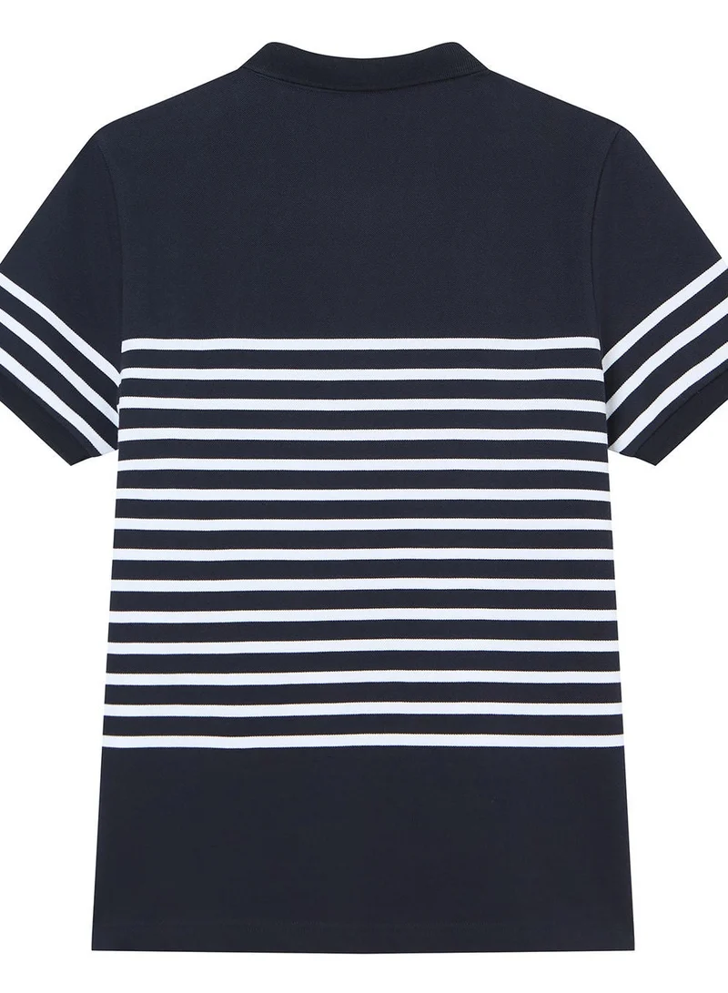 GIORDANO  Men’s Cotton Slim Fit Stripe Polo for Men | Best Price UAE