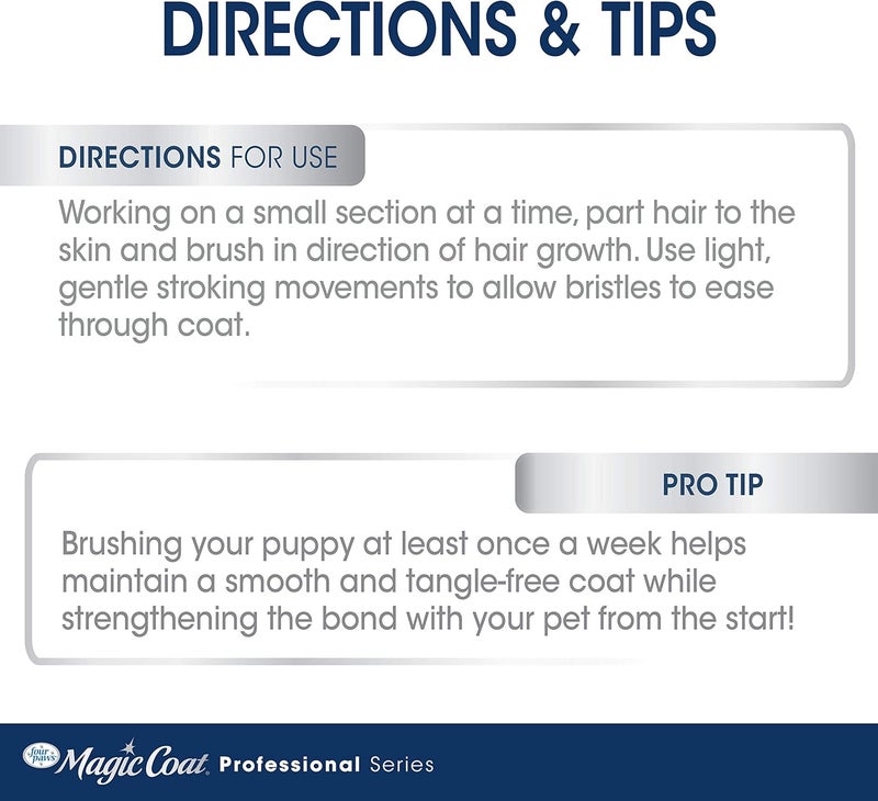 Four Paws Magic Coat Puppy Slicker Brush - Image 3