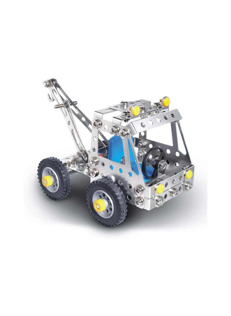 eitech - eitech 3 in 1 Metal Trucks Building Set 195 Pieces Construction Kit Ideal for 8+ Years in Developing STEM and Engineering Skills - Image 1