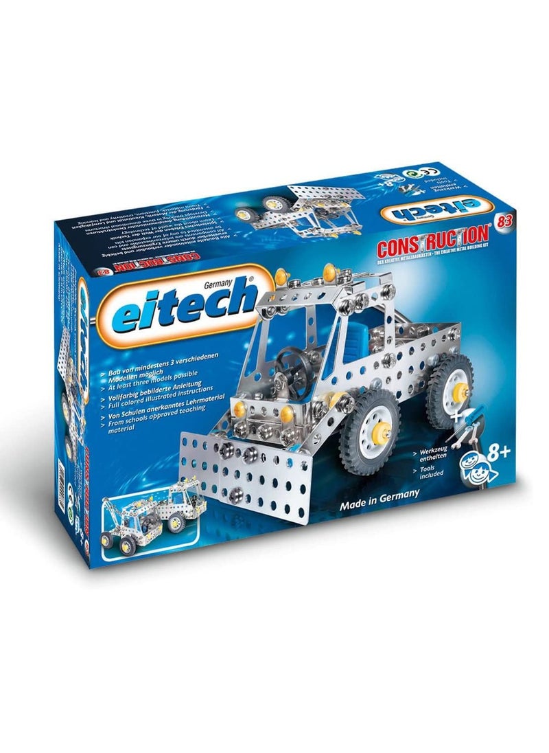 eitech - eitech 3 in 1 Metal Trucks Building Set 195 Pieces Construction Kit Ideal for 8+ Years in Developing STEM and Engineering Skills - Image 1