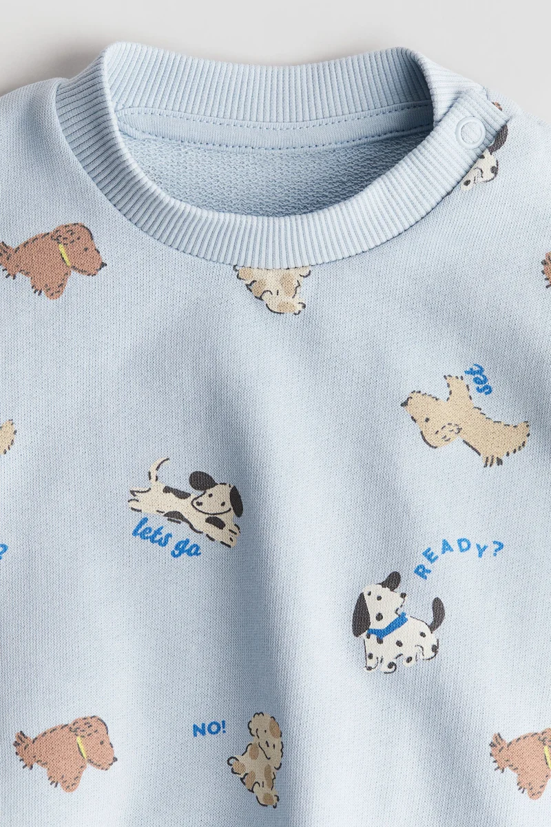 اتش اند ام Printed sweatshirt