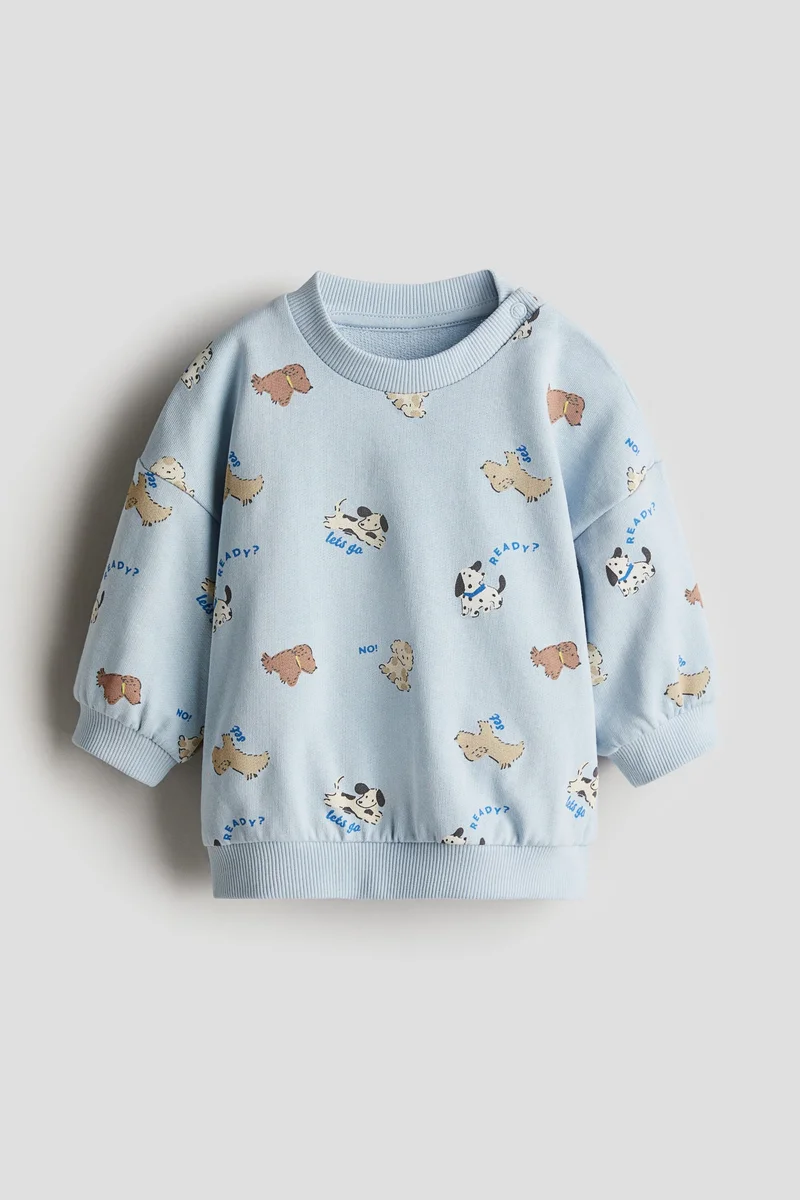 اتش اند ام Printed sweatshirt