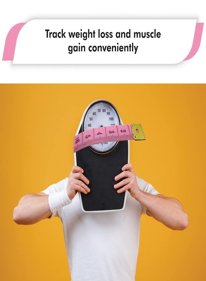 Gadgetime USA Pink Measuring Tape (Set of 2) - for Sewing, Seamstress, Tailor, Cloth, Waist, Crafting, Fitness - Retractable, Dual Sided Multipurpose - Accurate & Precise - Image 2