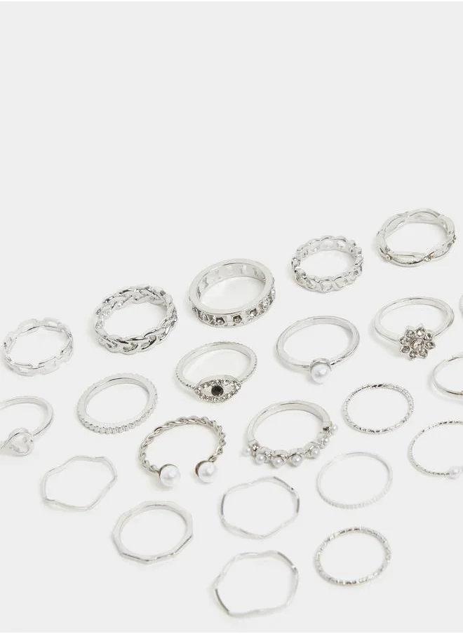 Styli Styli Set of 24 - Multi Design Rings