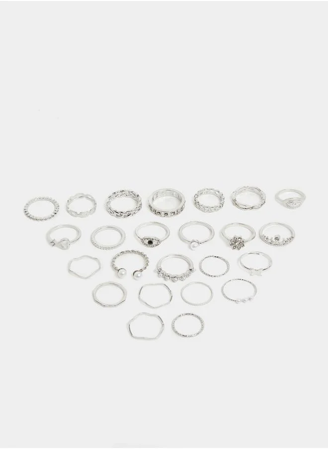 Styli Styli Set of 24 - Multi Design Rings