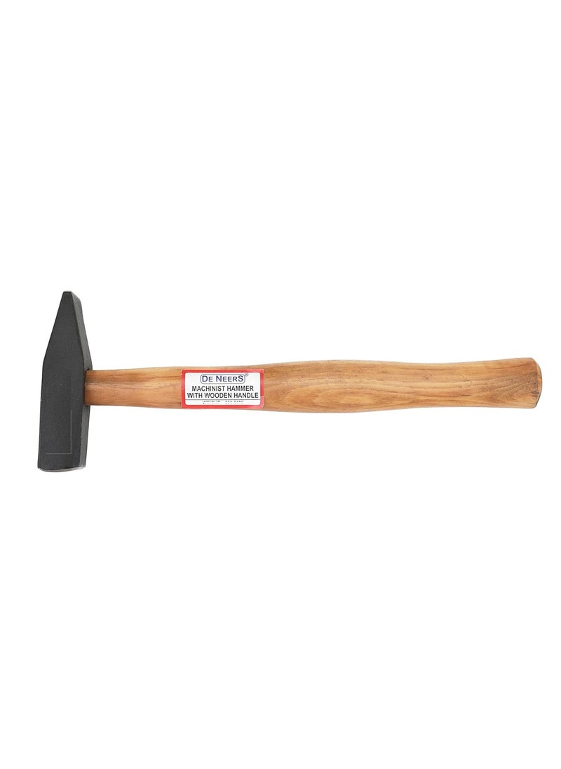 VTH WITH TAGLINE ABSOLUTE TOOLING SOLUTIONS - VTH Machinist Hammers with Ashwood Handle 300gms - Image 1