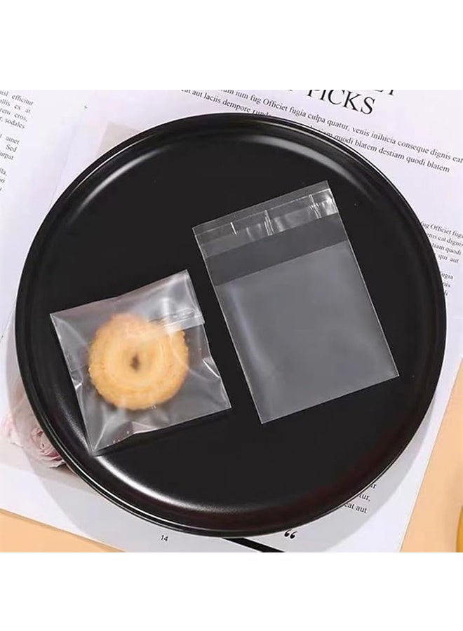 KANGLI 200 Self-Sealing Fortune Cookie Bags, Resealable Cookie Snack Cellophane Bags, Plastic Bags for Baking Cookies and Candies (2.75x2.75 inch) - Image 2