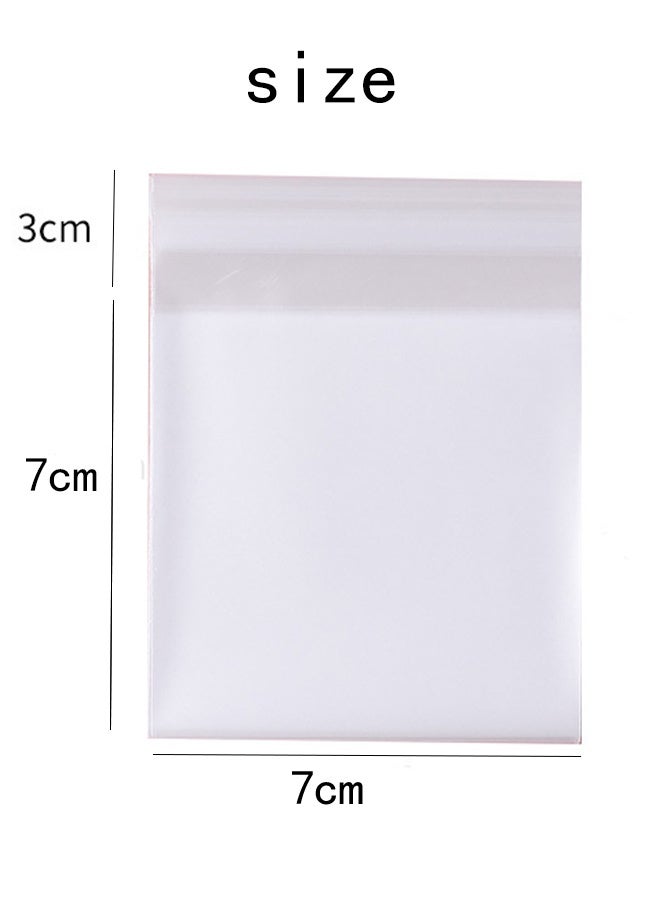 KANGLI 200 Self-Sealing Fortune Cookie Bags, Resealable Cookie Snack Cellophane Bags, Plastic Bags for Baking Cookies and Candies (2.75x2.75 inch) - Image 4