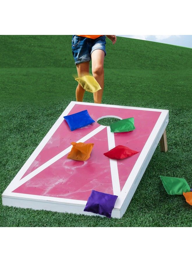 Prextex 12 Pack Nylon Bean Bags Fun Sports Outdoor Family Games Bean Bag Toss Carnival Toy Bean Bag Toss Game - Image 4