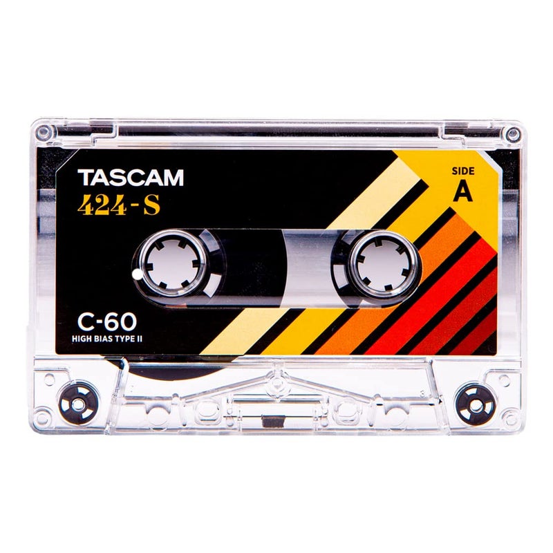 TASCAM 424-S High Bias Cobalt Type II C-60 Blank Studio Cassette Tape for Audio Recording and Mastering - Image 5