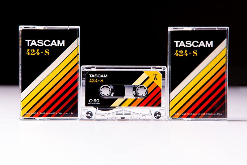 TASCAM 424-S High Bias Cobalt Type II C-60 Blank Studio Cassette Tape for Audio Recording and Mastering - Image 2