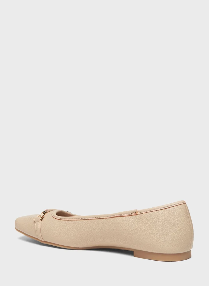 shoexpress Square Toe Ballerinas
