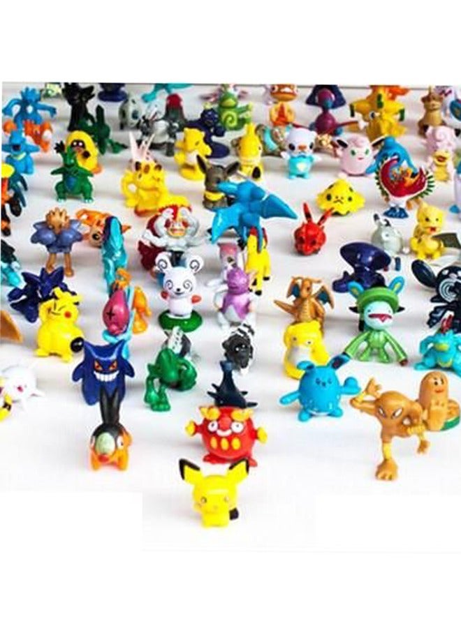 HALAMODO 144-Piece Cute Mini Cartoon Collectible Figure Toy Set - Image 3