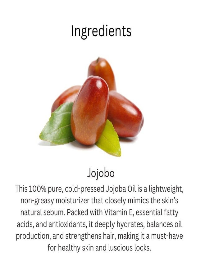 Utkrisht Khadi Jojoba Oil for Hair & Skin, 100% Natural Cold-Pressed Moisturizer, 100ml - Image 4