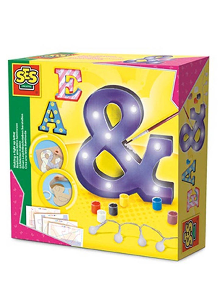 SES Creative SES Creative -  Making A Light Up Letter Craft Set  - Image 1