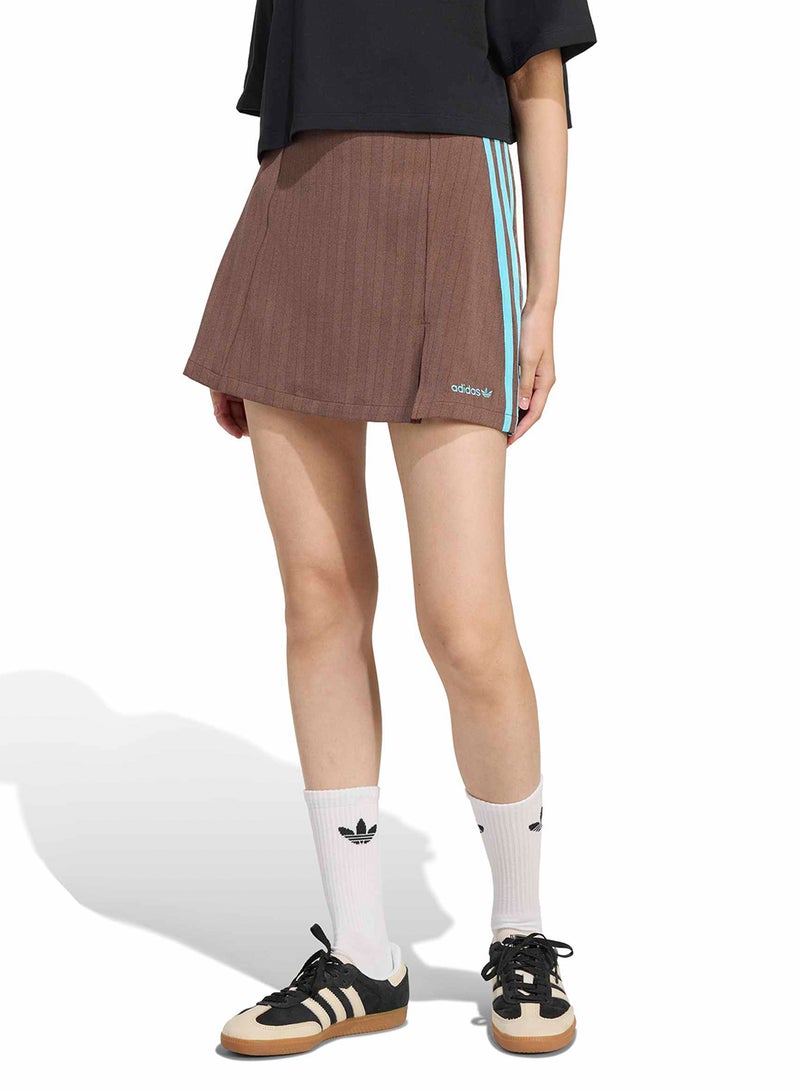 adidas Originals Houndstooth Tailored Skirt - Image 1