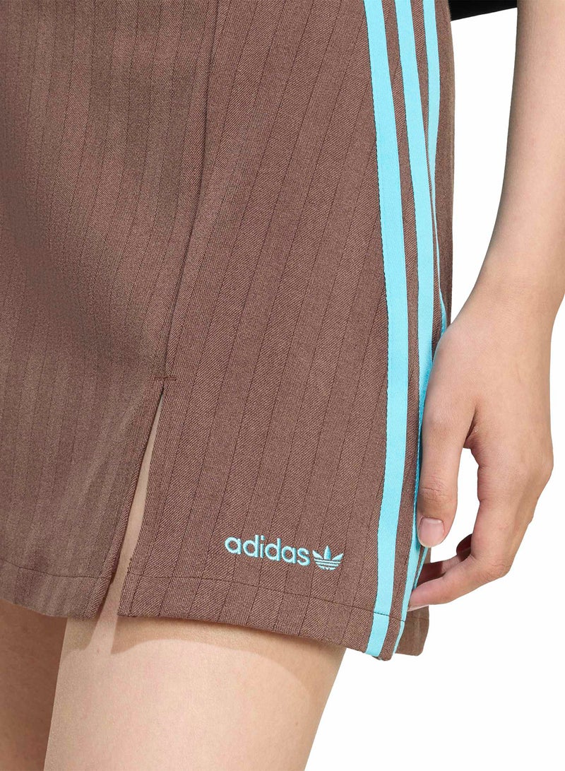 adidas Originals Houndstooth Tailored Skirt - Image 3