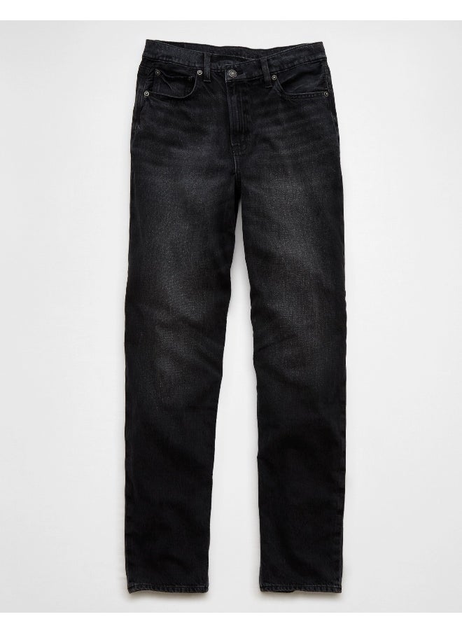 American Eagle AE Strigid Super High-Waisted Baggy Straight Jean  - Image 3