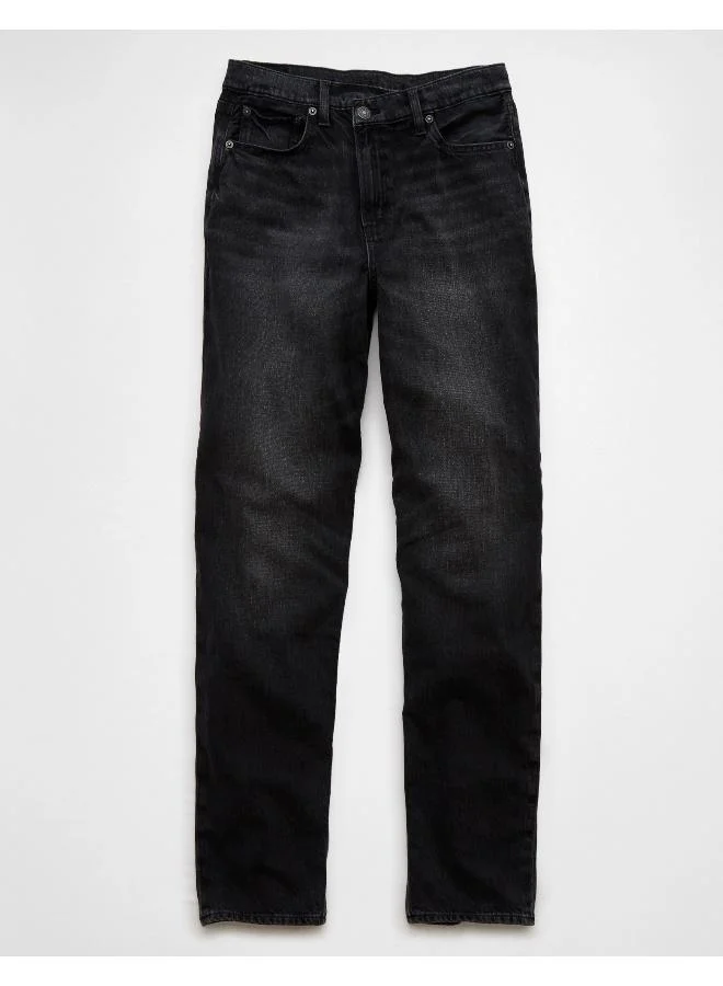 American Eagle AE Strigid Super High-Waisted Baggy Straight Jean