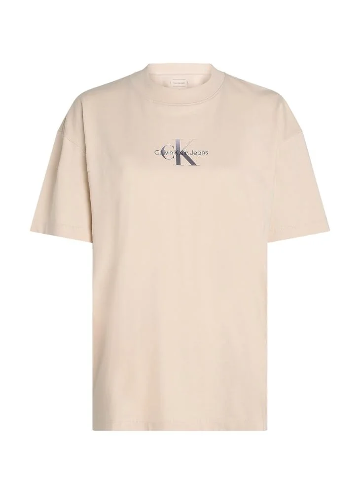كالفن كلاين جينز Logo Crew Neck T-Shirt
