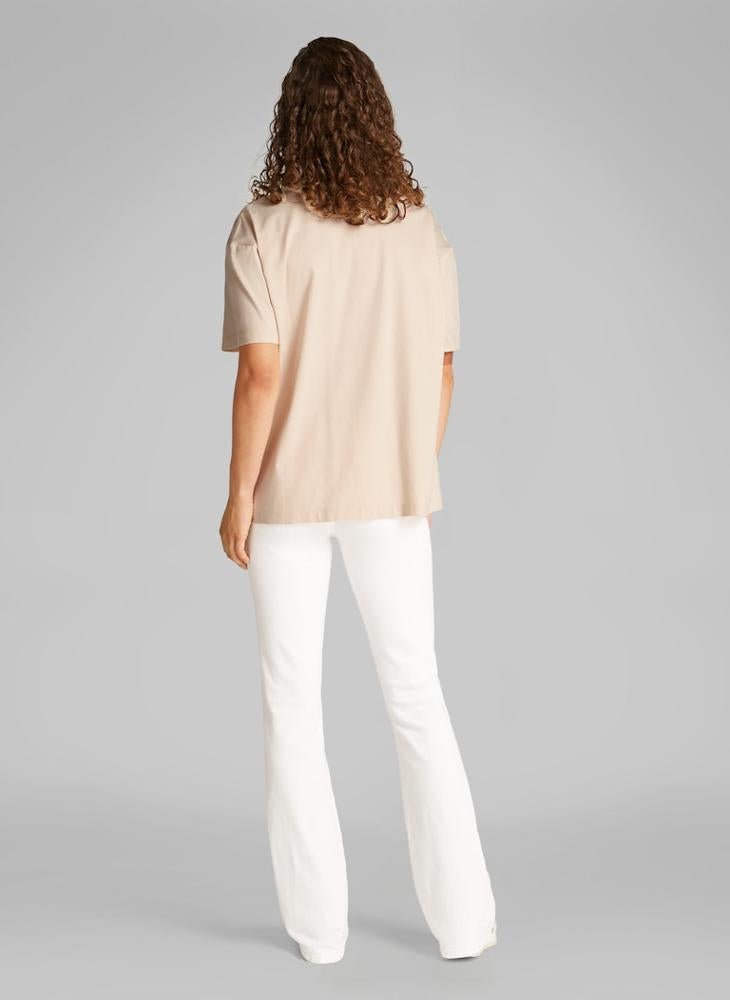 Calvin Klein Jeans Logo Crew Neck T-Shirt  - Image 2