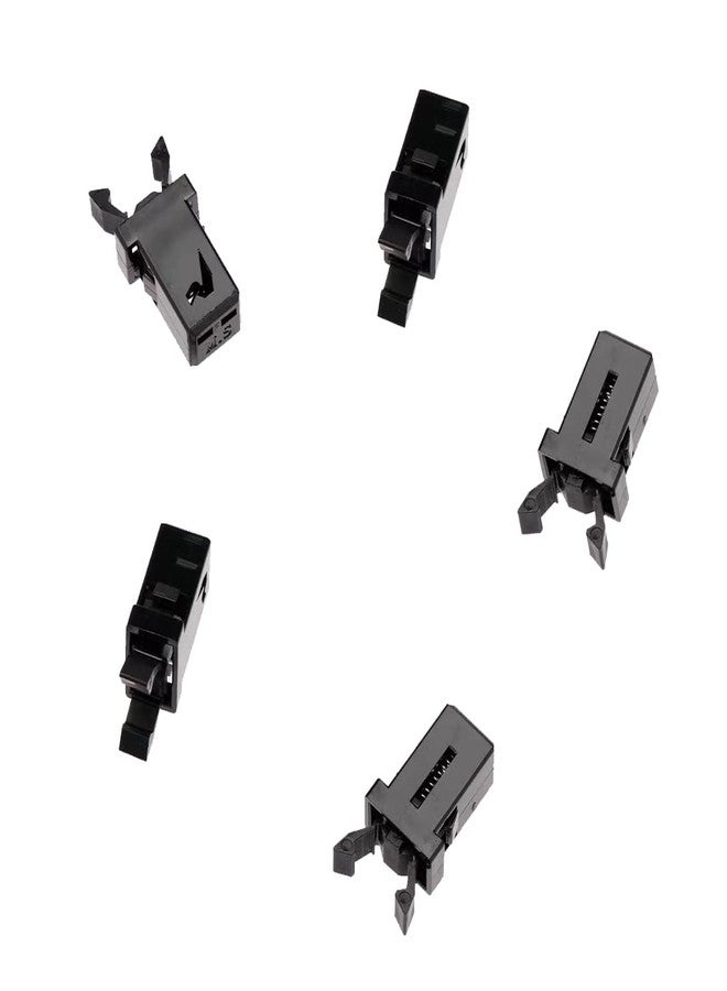 Sooyee Trash Can Plastic Lock Self 5pcs Black Self,Locking Switch Replacement Catch Compatible Touch Lid Bin Repair Clip - Image 4