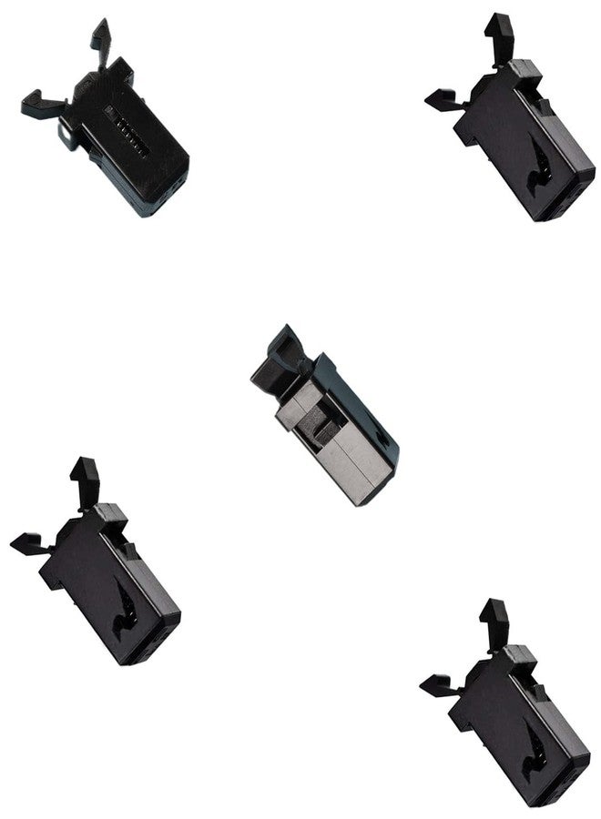 Sooyee Trash Can Plastic Lock Self 5pcs Black Self,Locking Switch Replacement Catch Compatible Touch Lid Bin Repair Clip - Image 1