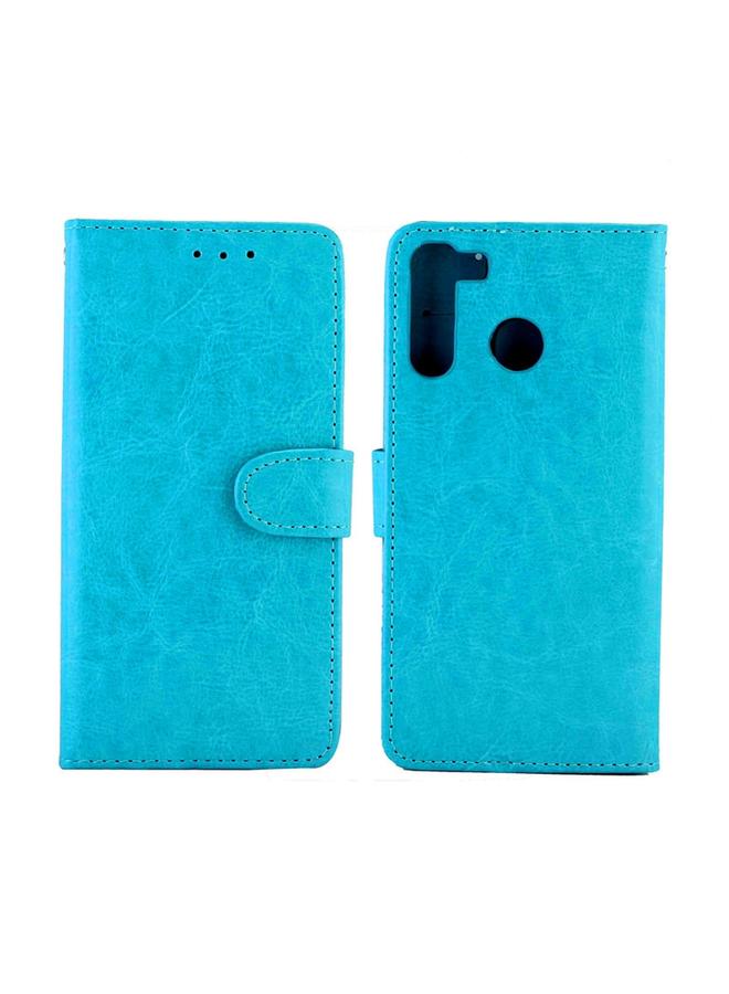 S-TOP Case For Galaxy A21 Crazy Horse Texture Leather Horizontal Flip Protective Case with Holder & Card Slots & Wallet & Photo Frame - Image 2