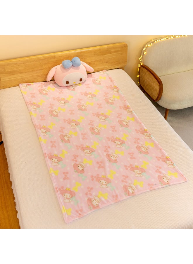 Two-In-One Pillow Blanket Company Gifts Car Use Nap Pillow Office Air Conditioner Blanket Soft PP Cotton Filling Animal Shape-Specifications:melody-Color:The Blanket Is 1.1 Meters Wide And 1.6 Meters Long.  - Image 1