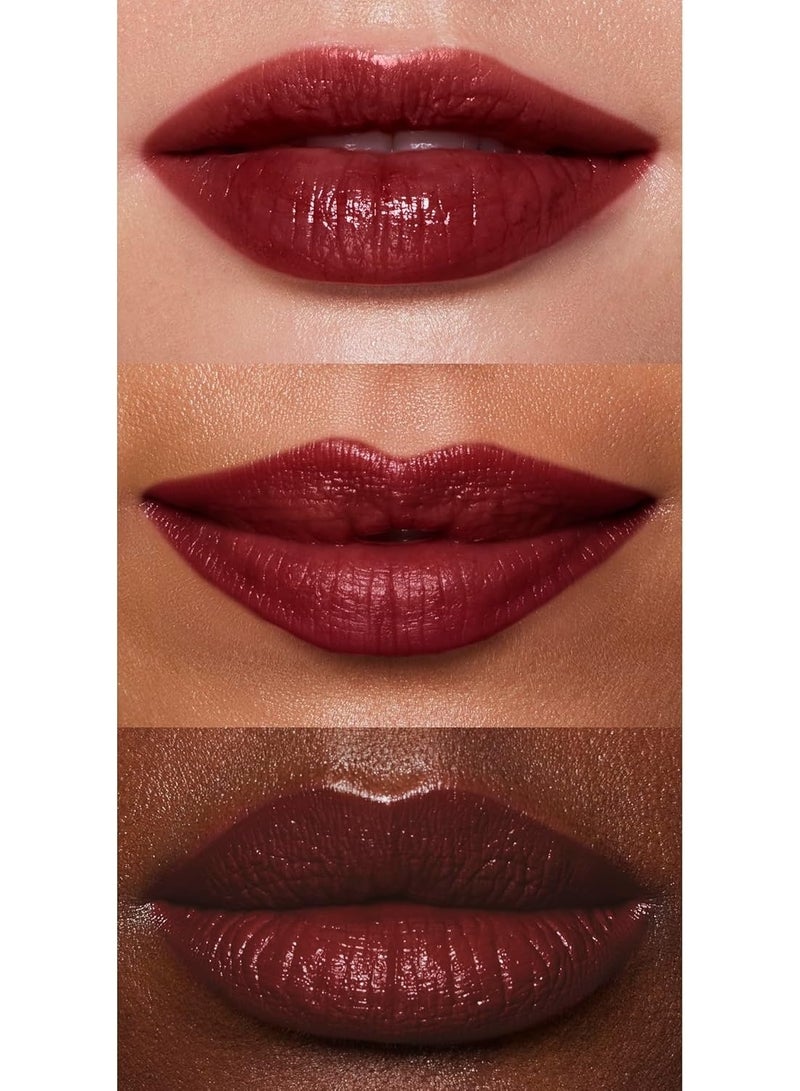 elf O Face Satin Lipstick, Richly Pigmented, Nourishing & Long-Lasting Creamy Lipstick, Infused With Jojoba, Vegan & Cruelty-Free, Do Not Disturb - Image 2