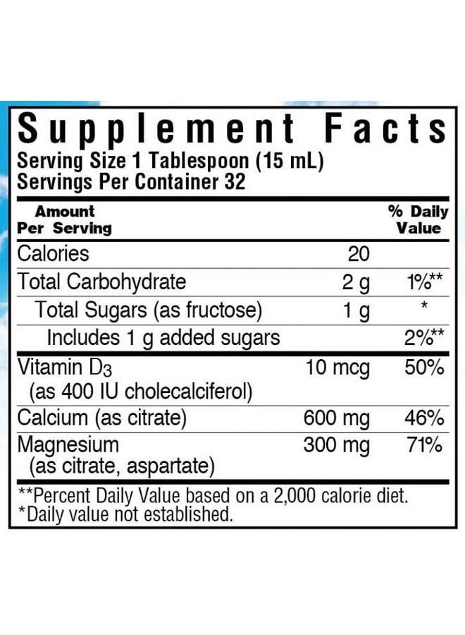 Bluebonnet LQD سترات الكالسيوم والمغنيسيوم (توت مختلط) عبوة من 2 - Image 4