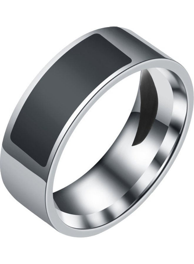 Stainless Steel Access Card Chip Magic Ultimate Control NFC Smart Ring Band Black
