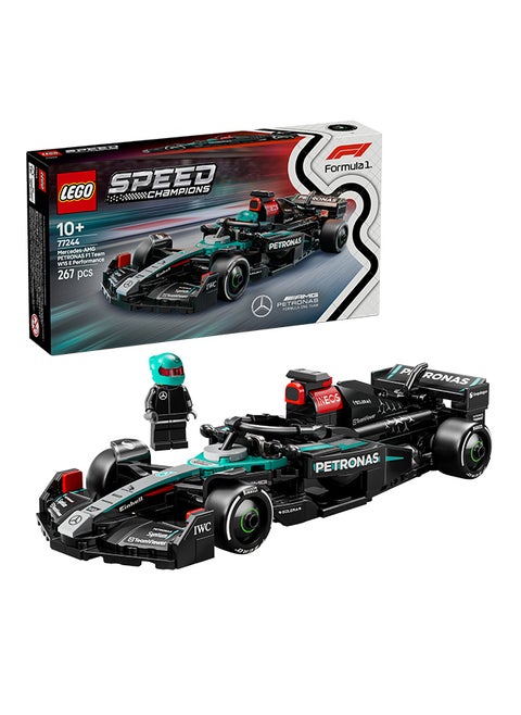 Speed Champions Mercedes-AMG F1® W15 Race Car Toy Vehicle 77244 (267) Pieces