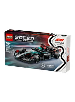 LEGO Speed Champions Mercedes-AMG F1 W15 Race Car Toy with a Collectible Formula 1 Driver Minifigure - Model Kits for 10+ Year Old Boys & Girls or Adult Motorsport Fans 77244 (267 pieces)  - Image 3