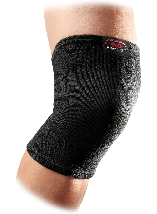 McDavid Level 1 Elastic Knee Sleeve - Small - Black - Image 1